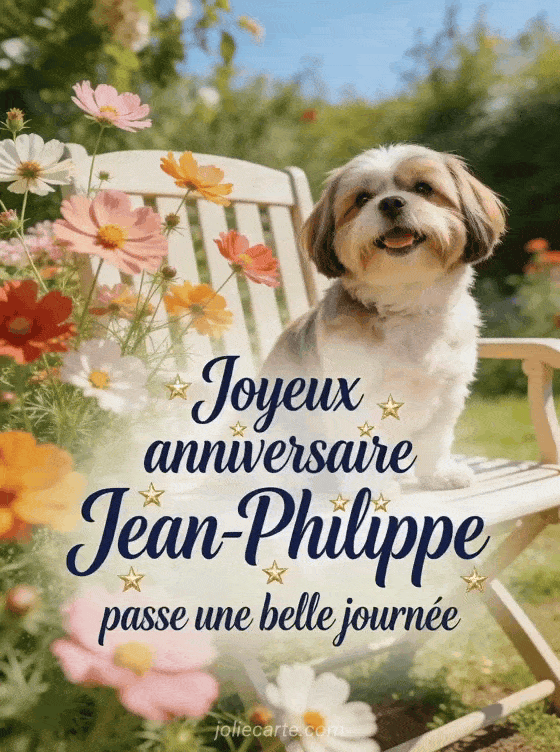 Joyeux anniversaire Jean-Philippe - Joyeux anniversaire jean philippe bisous