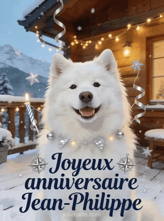 Joyeux anniversaire Jean-Philippe - Carte joyeux anniversaire jean philippe gratuite