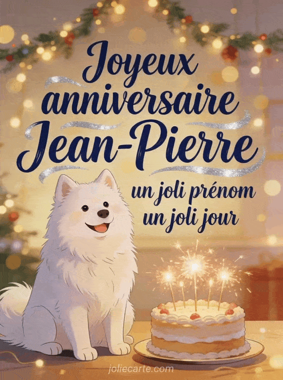 Joyeux anniversaire Jean-Pierre - Joyeux anniversaire jean pierre image