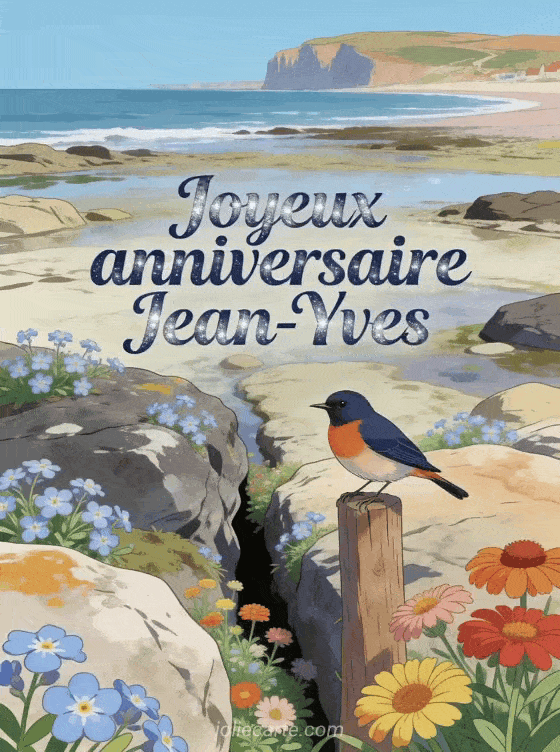 Joyeux anniversaire Jean-Yves - Joyeux anniversaire jean yves fleurs