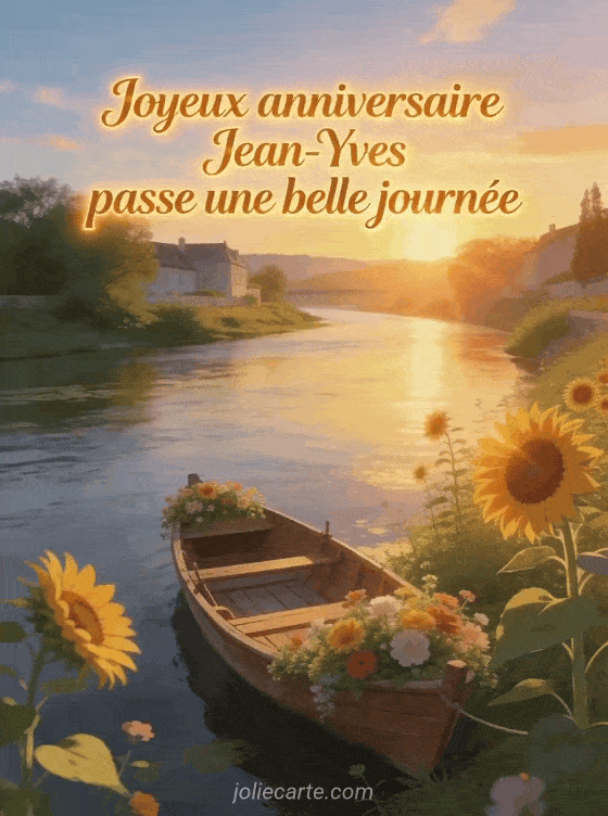 Joyeux anniversaire Jean-Yves - Joyeux anniversaire jean yves gif anime