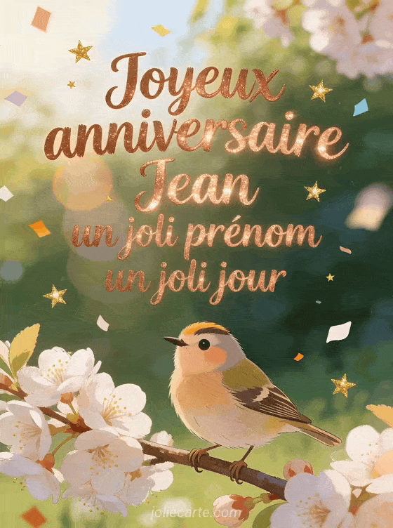 Joyeux anniversaire Jean - Joyeux anniversaire jean gif
