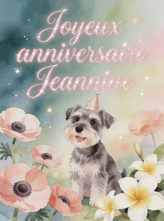 Joyeux anniversaire Jeannine - Joyeux anniversaire jeannine image