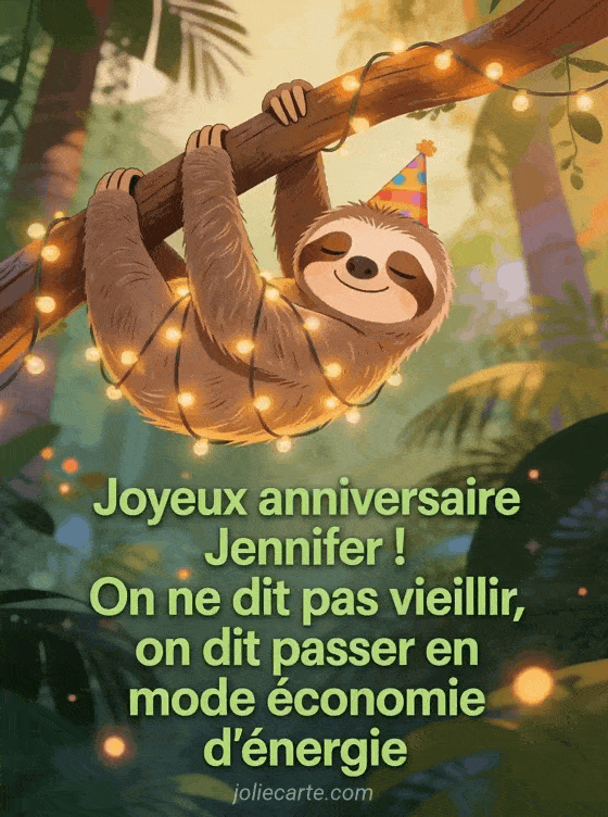 Joyeux anniversaire Jennifer - Joyeux anniversaire jennifer humour