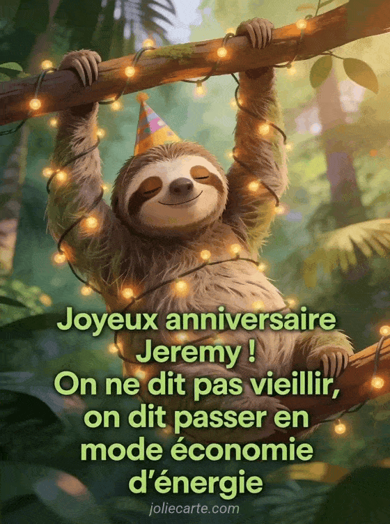 Joyeux anniversaire Jeremy - Joyeux anniversaire jeremy humour