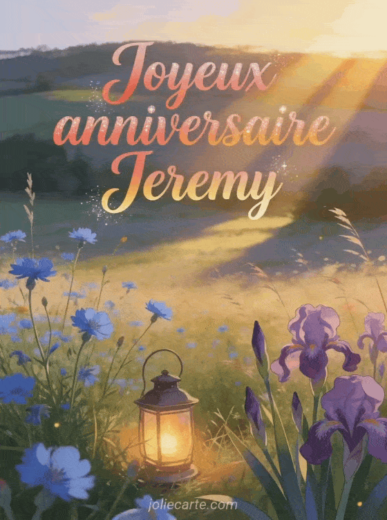 Joyeux anniversaire Jeremy - Joyeux anniversaire jeremy fleurs
