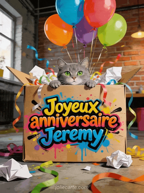 Joyeux anniversaire Jeremy - Joyeux anniversaire jeremy gif