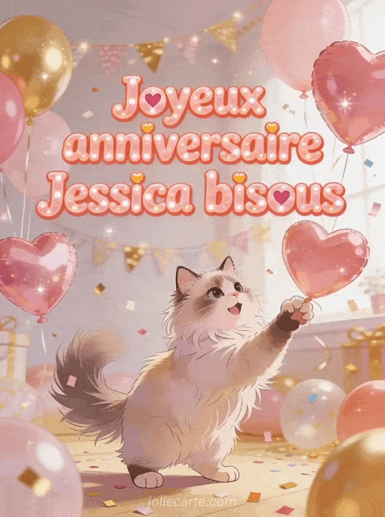 Joyeux anniversaire Jessica - Joyeux anniversaire jessica bisous
