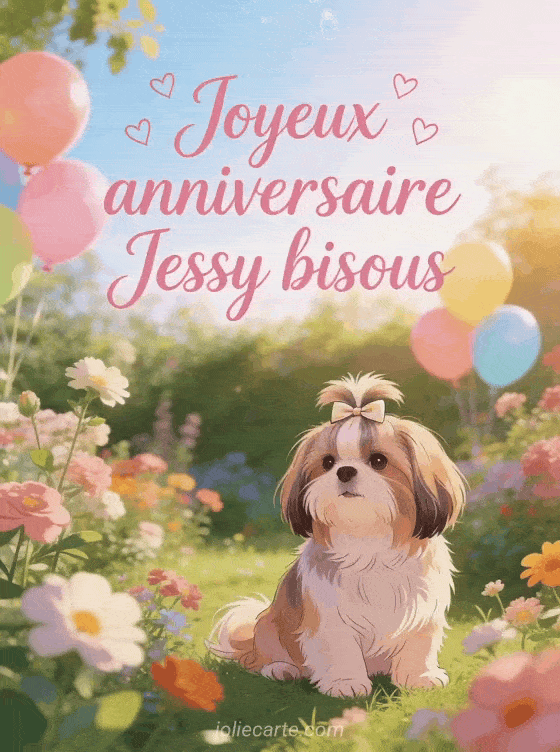 Joyeux anniversaire Jessy - Joyeux anniversaire jessy bisous