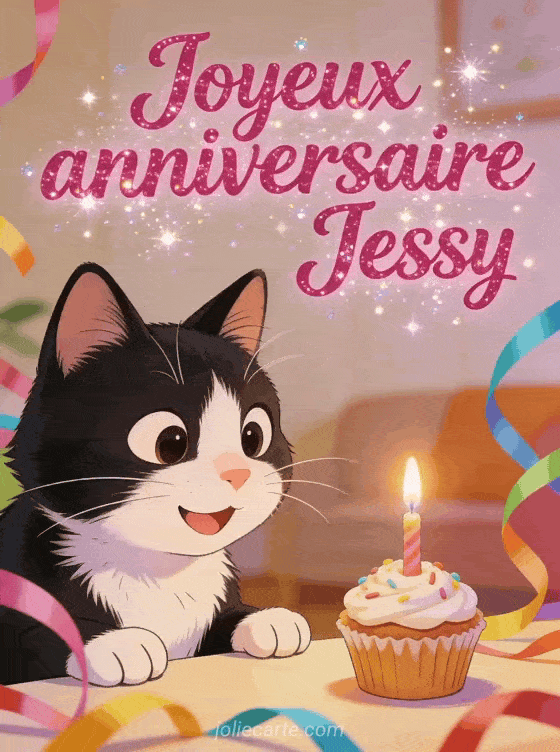 Joyeux anniversaire Jessy - Joyeux anniversaire jessy gif