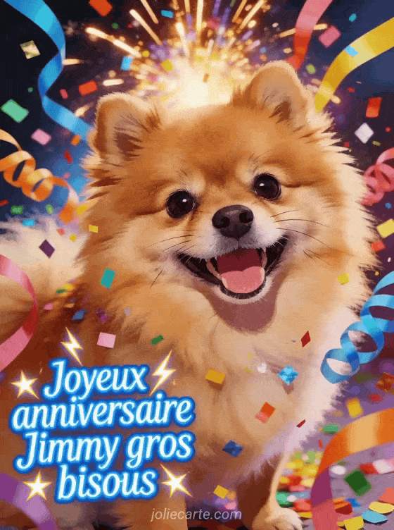 Joyeux anniversaire Jimmy - Joyeux anniversaire jimmy gros bisous