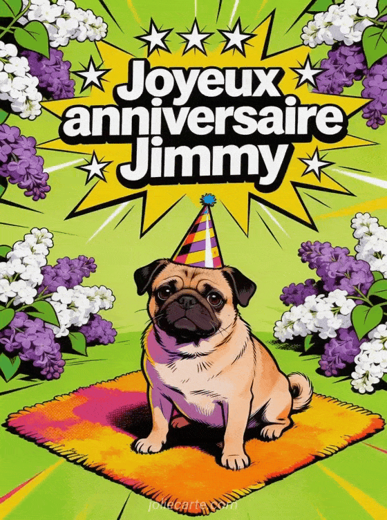 Joyeux anniversaire Jimmy - Joyeux anniversaire jimmy fleurs