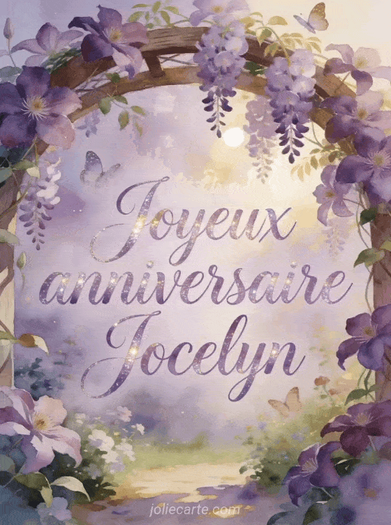 Joyeux anniversaire Jocelyn - Joyeux anniversaire jocelyn fleurs