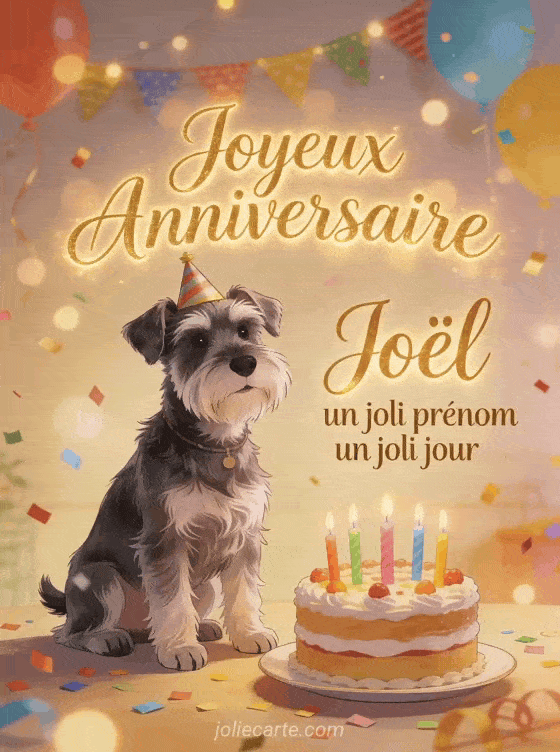Joyeux anniversaire Joël - Joyeux anniversaire joel image