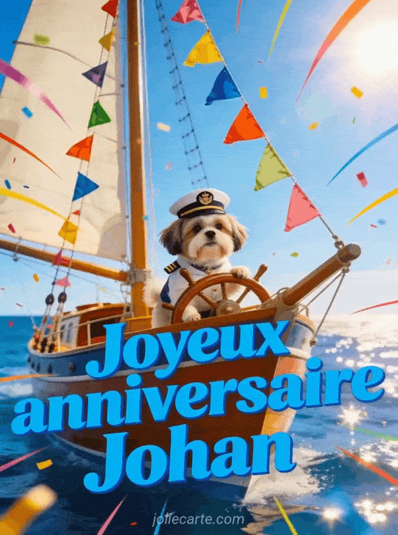 Joyeux anniversaire Johan - Joyeux anniversaire johan gif anime