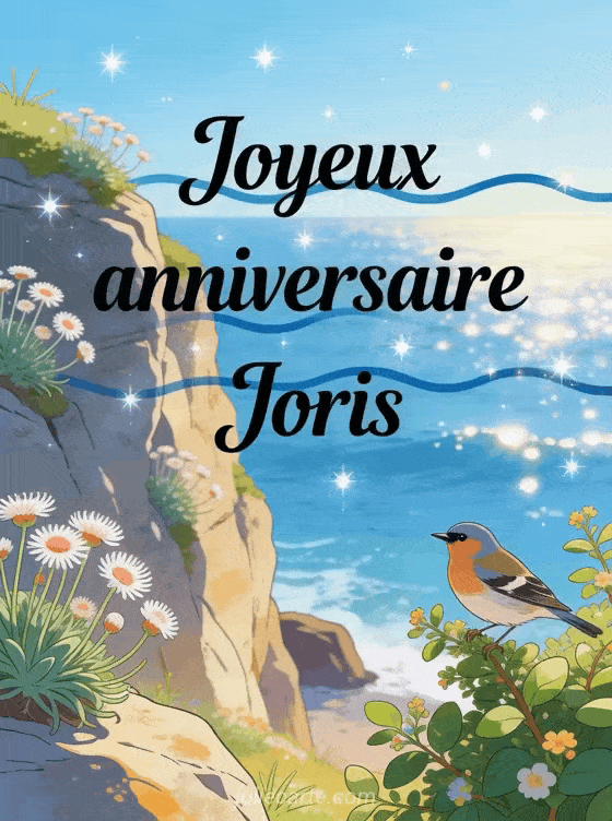 Joyeux anniversaire Joris - Carte joyeux anniversaire joris
