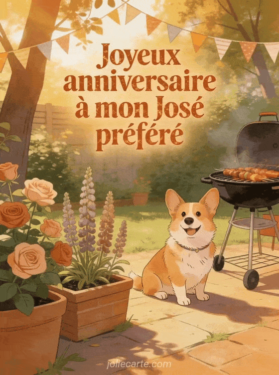 Joyeux anniversaire José - Joyeux anniversaire jose chien