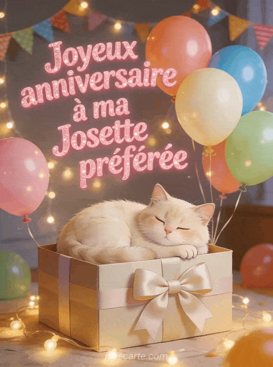 Joyeux anniversaire Josette - Joyeux anniversaire josette gif