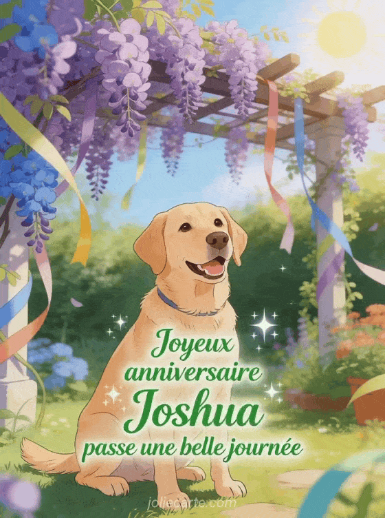 Joyeux anniversaire Joshua - Joyeux anniversaire joshua bisous