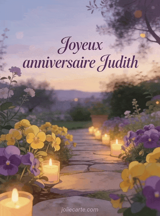 Joyeux anniversaire Judith - Joyeux anniversaire judith gif