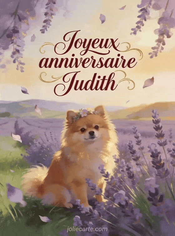 Joyeux anniversaire Judith - Joyeux anniversaire judith fleurs