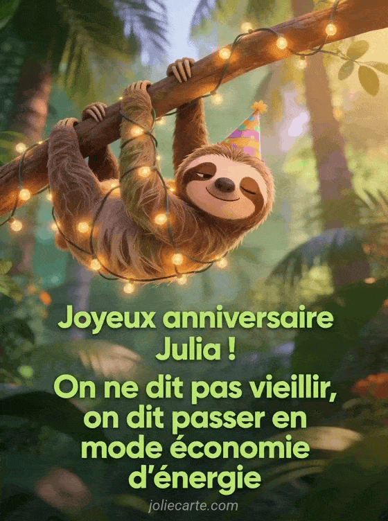 Joyeux anniversaire Julia - Joyeux anniversaire julia humour