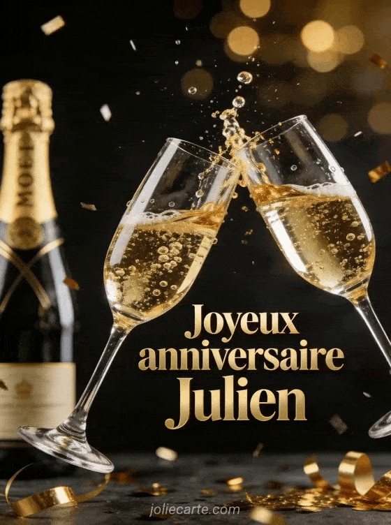 Joyeux anniversaire Julien - Joyeux anniversaire julien champagne