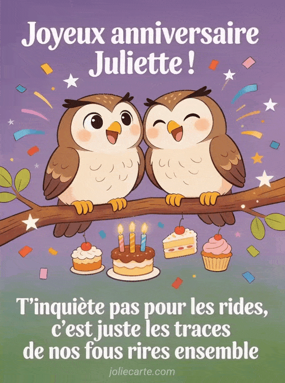 Joyeux anniversaire Juliette - Joyeux anniversaire juliette rigolo
