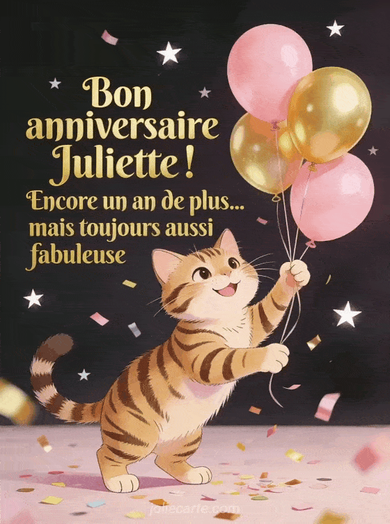 Joyeux anniversaire Juliette - Bon anniversaire juliette