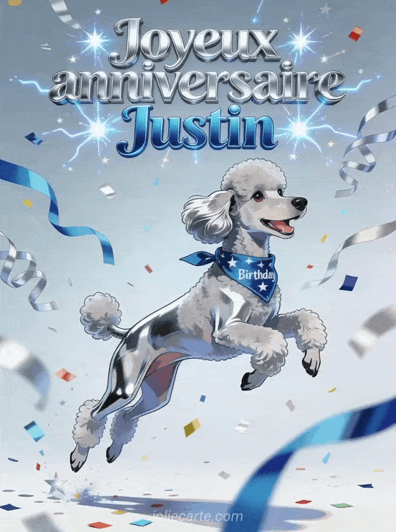 Joyeux anniversaire Justin - Joyeux anniversaire justin gif anime
