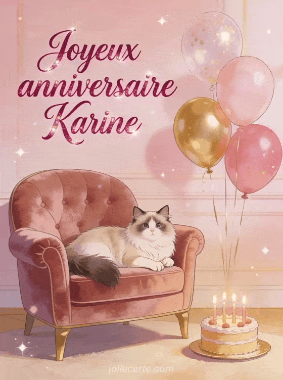 Joyeux anniversaire Karine - Joyeux anniversaire karine image