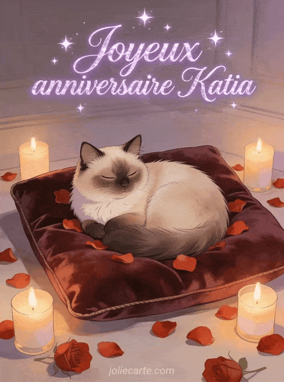 Joyeux anniversaire Katia - Joyeux anniversaire katia gif anime
