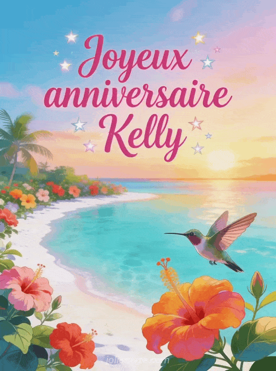 Joyeux anniversaire Kelly - Joyeux anniversaire kelly gif anime