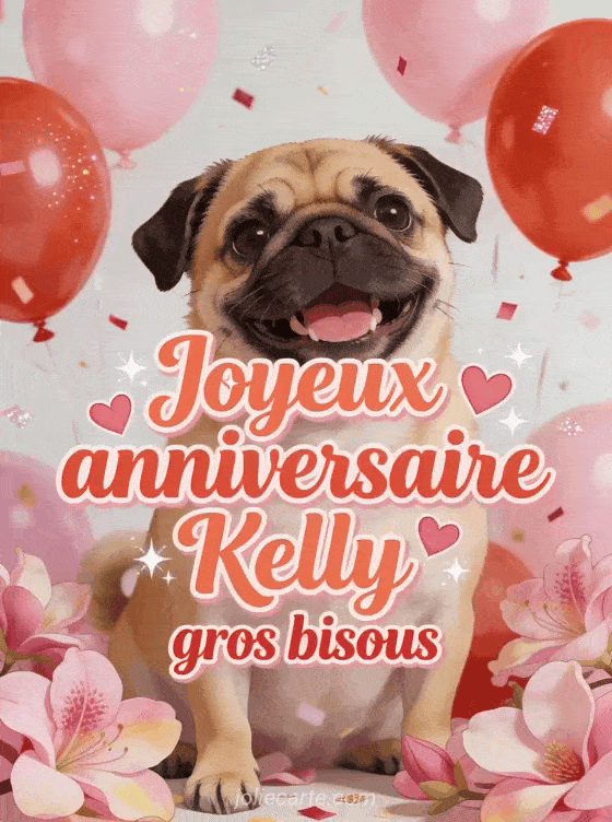 Joyeux anniversaire Kelly - Joyeux anniversaire kelly gros bisous
