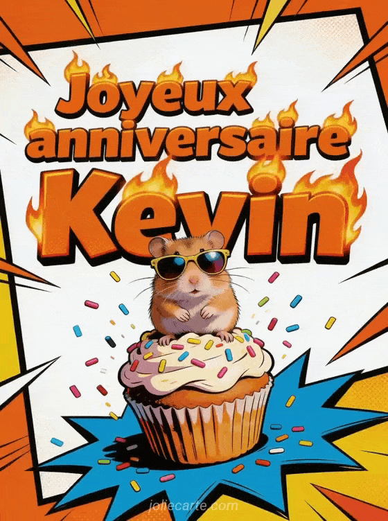 Joyeux anniversaire Kevin - Joyeux anniversaire kevin gif