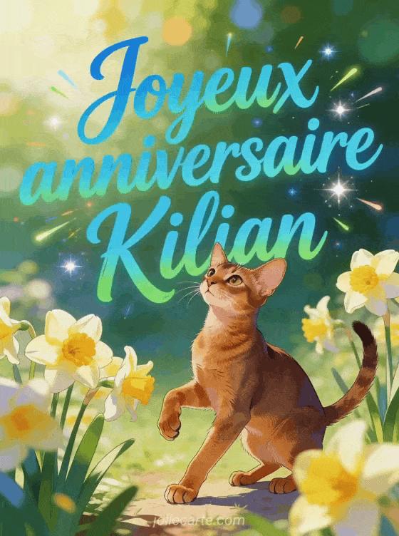 Joyeux anniversaire Kilian - Joyeux anniversaire kilian gif