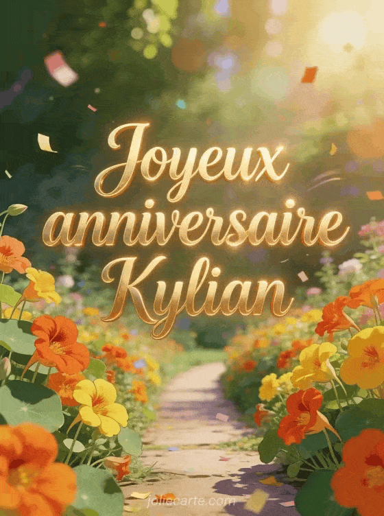 Joyeux anniversaire Kylian - Joyeux anniversaire kylian fleurs