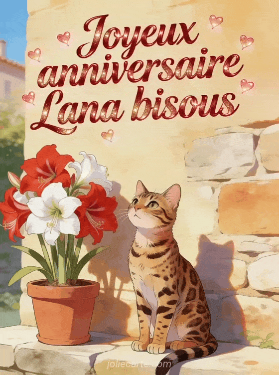 Joyeux anniversaire Lana - Joyeux anniversaire lana bisous
