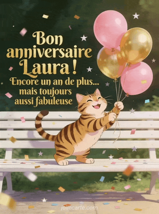 Joyeux anniversaire Laura - Bon anniversaire laura