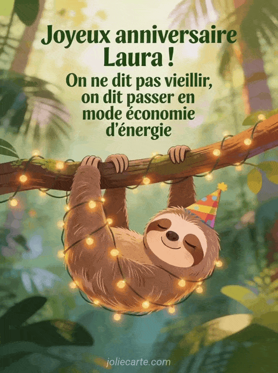 Joyeux anniversaire Laura - Laura humour