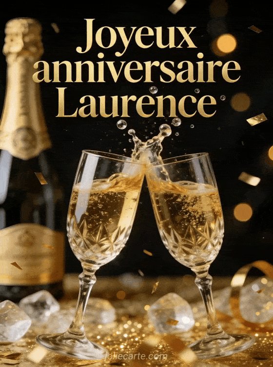 Joyeux anniversaire Laurence - Joyeux anniversaire laurence champagne
