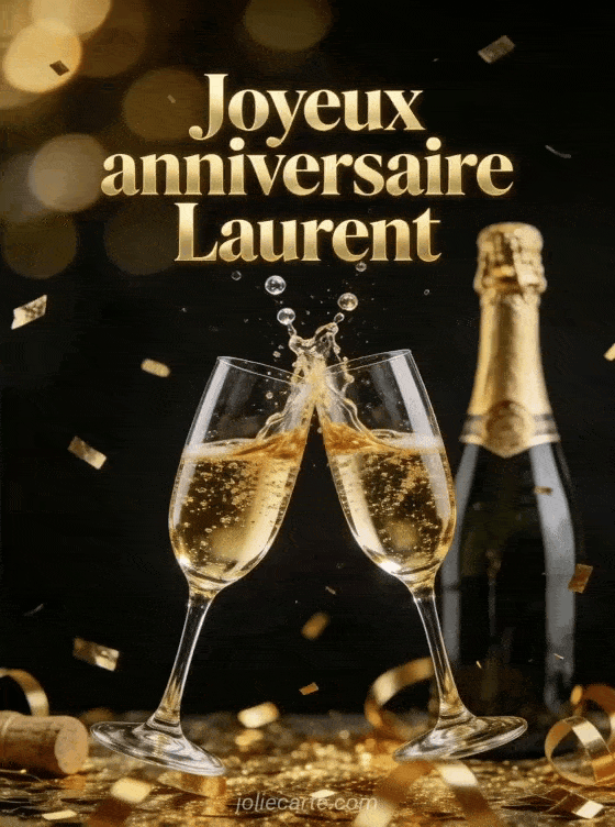Joyeux anniversaire Laurent - Joyeux anniversaire laurent champagne