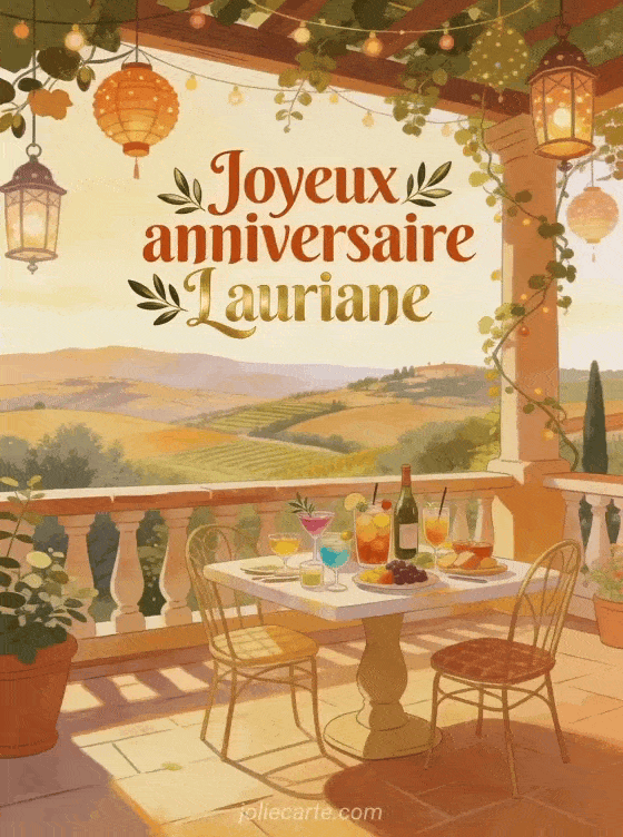 Joyeux anniversaire Lauriane - Joyeux anniversaire lauriane gif