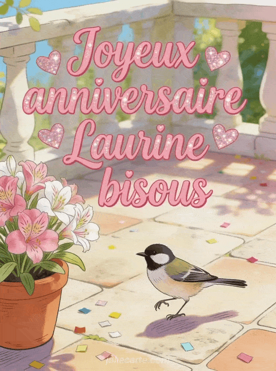 Joyeux anniversaire Laurine - Joyeux anniversaire laurine bisous