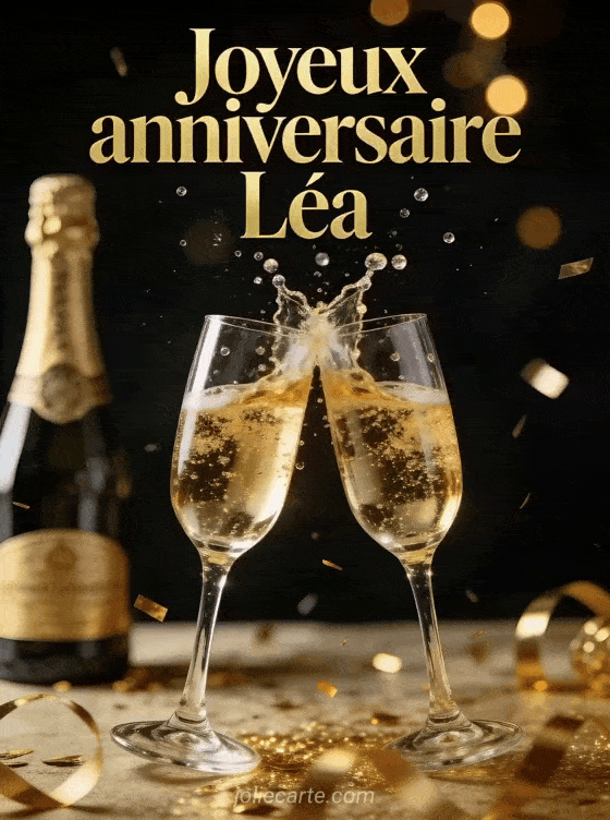 Joyeux anniversaire Léa - Joyeux anniversaire lea champagne