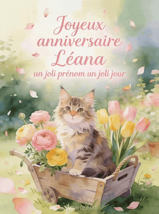 Joyeux anniversaire Léana - Joyeux anniversaire leana image