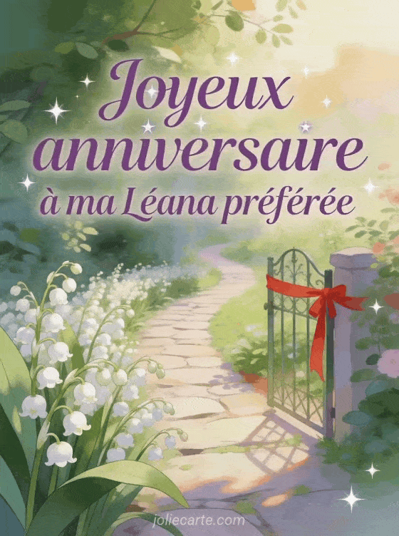 Joyeux anniversaire Léana - Joyeux anniversaire leana fleurs