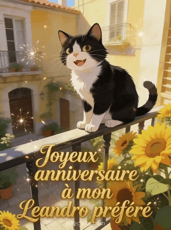 Joyeux anniversaire Leandro - Joyeux anniversaire leandro bisous