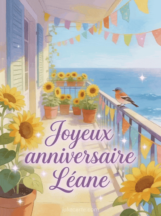 Joyeux anniversaire Léane - Joyeux anniversaire leane fleurs