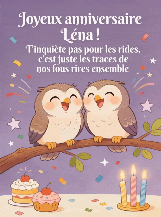 Joyeux anniversaire Léna - Joyeux anniversaire lena rigolo
